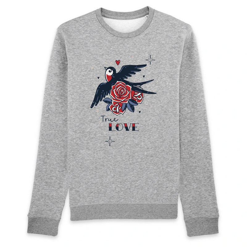 Pull col rond femme - TRUE LOVE