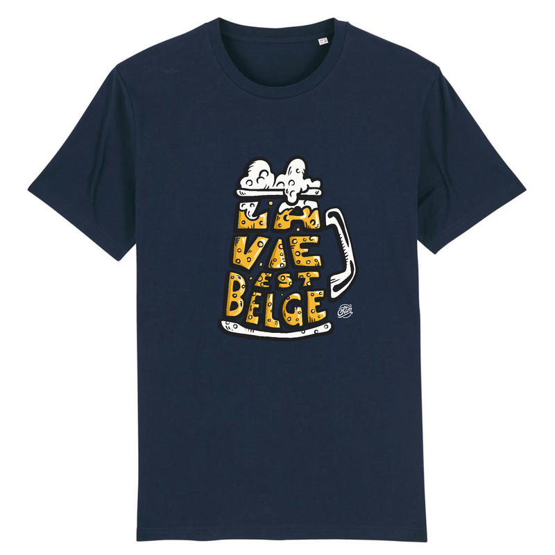 T-Shirt Belge - LA VIE EST BELGE