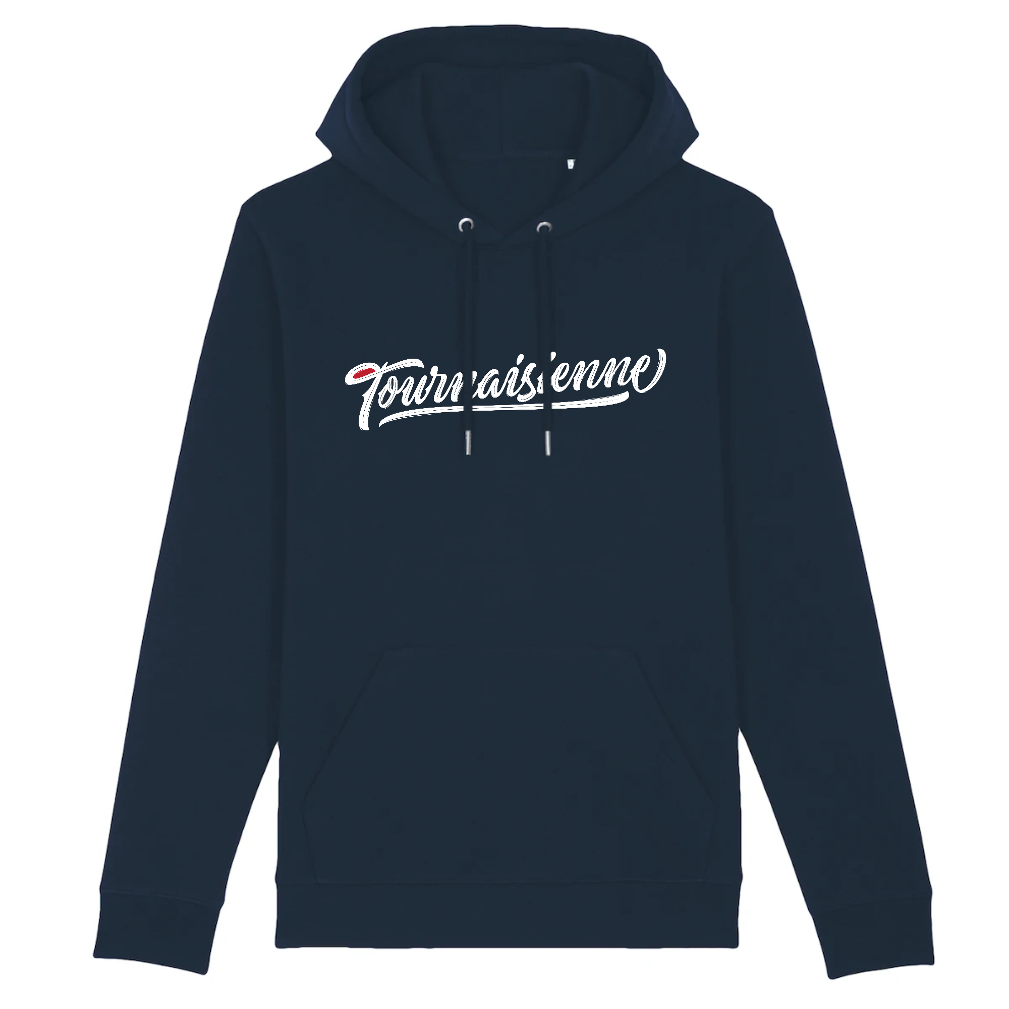 Pull à capuche femme - TOURNAISIENNE (Poche kangourou)