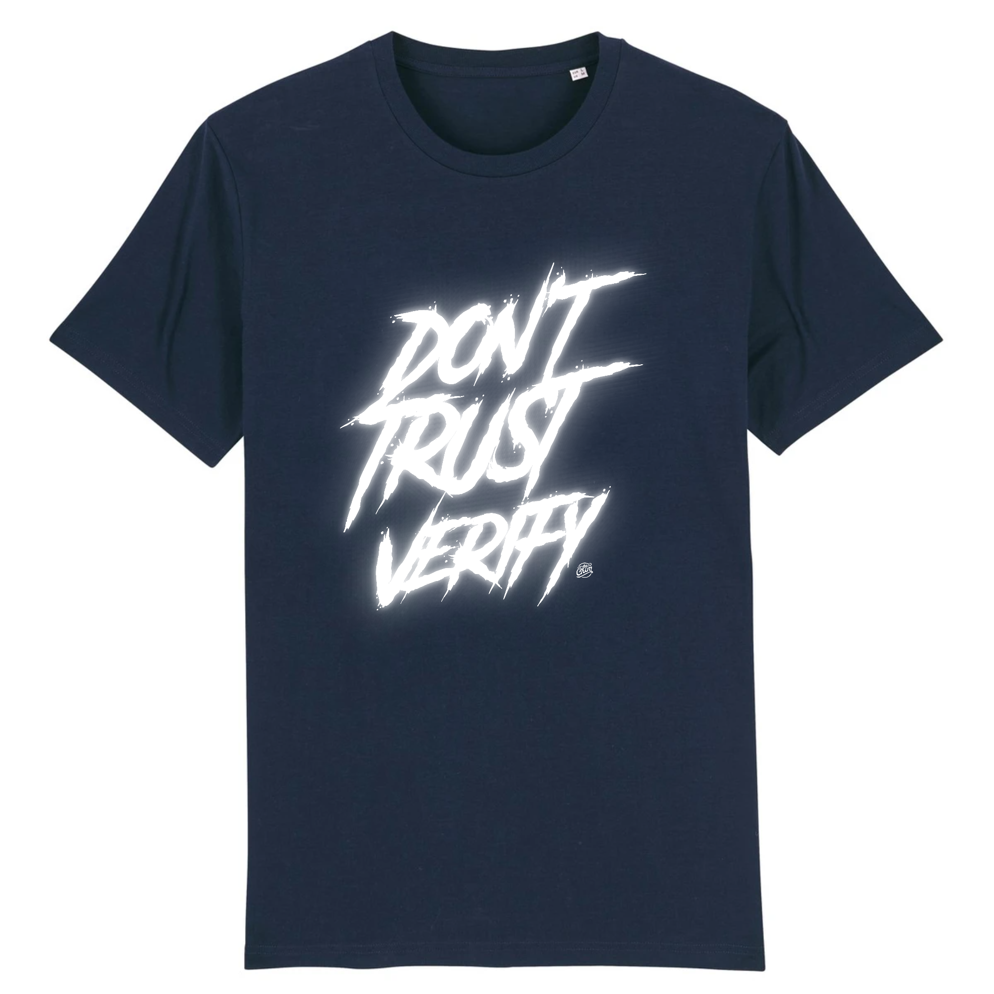 T-Shirt - "Dont't trust verify" - from chtmboutique by chtmboutique - bitcoin, crypto