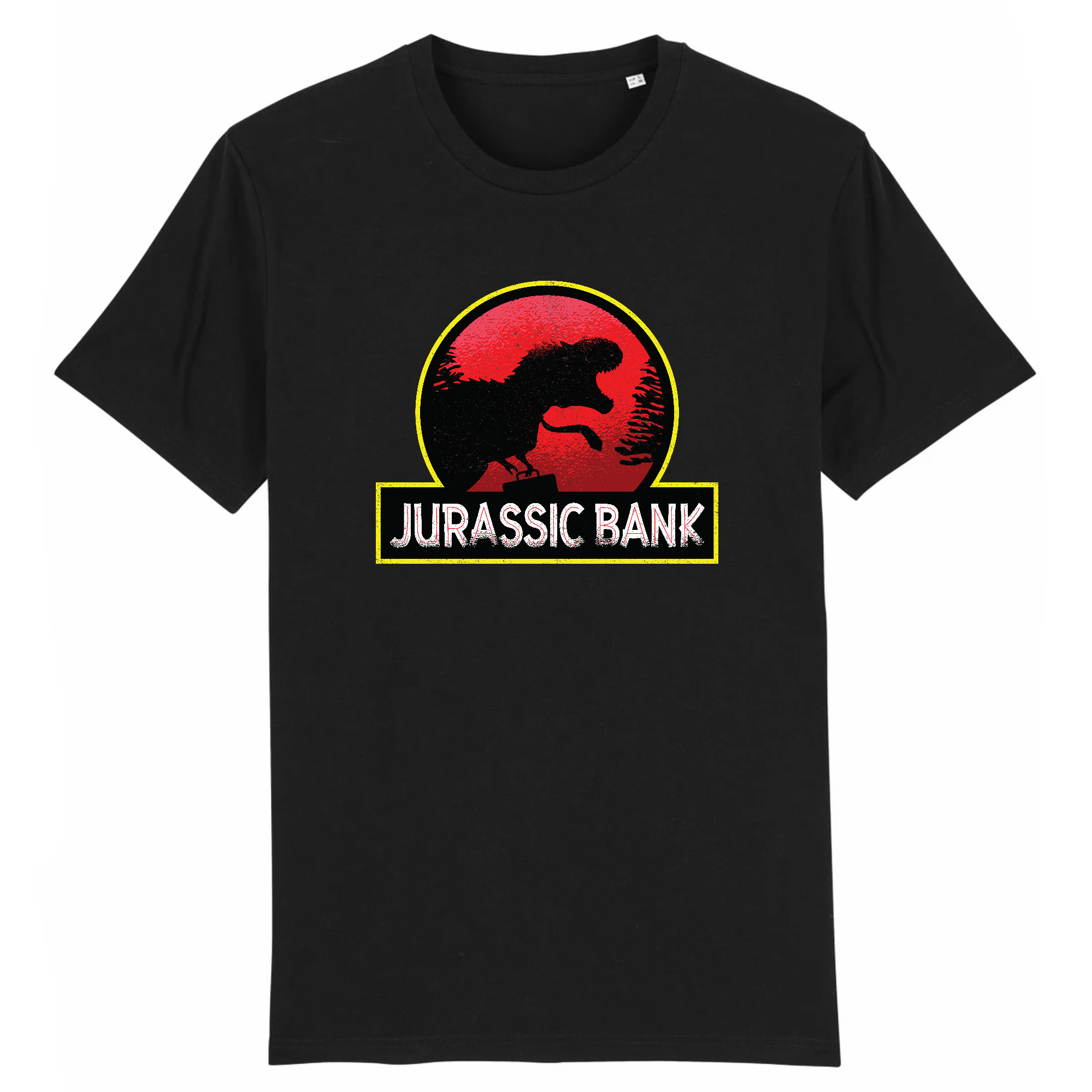 T-Shirt - Jurassic Bank - from chtmboutique by T-Pop - bitcoin, HOMMES