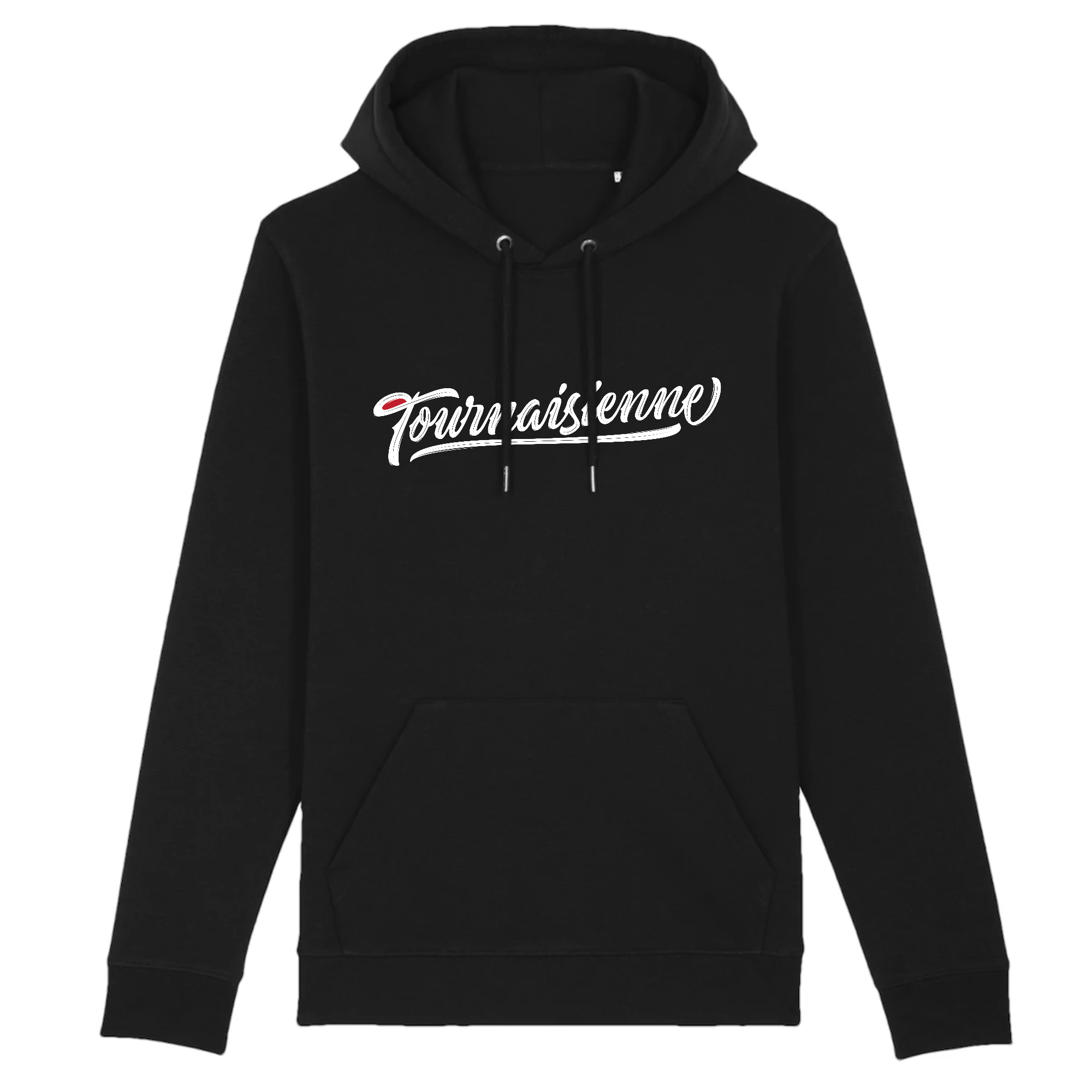 Pull à capuche femme - TOURNAISIENNE (Poche kangourou)