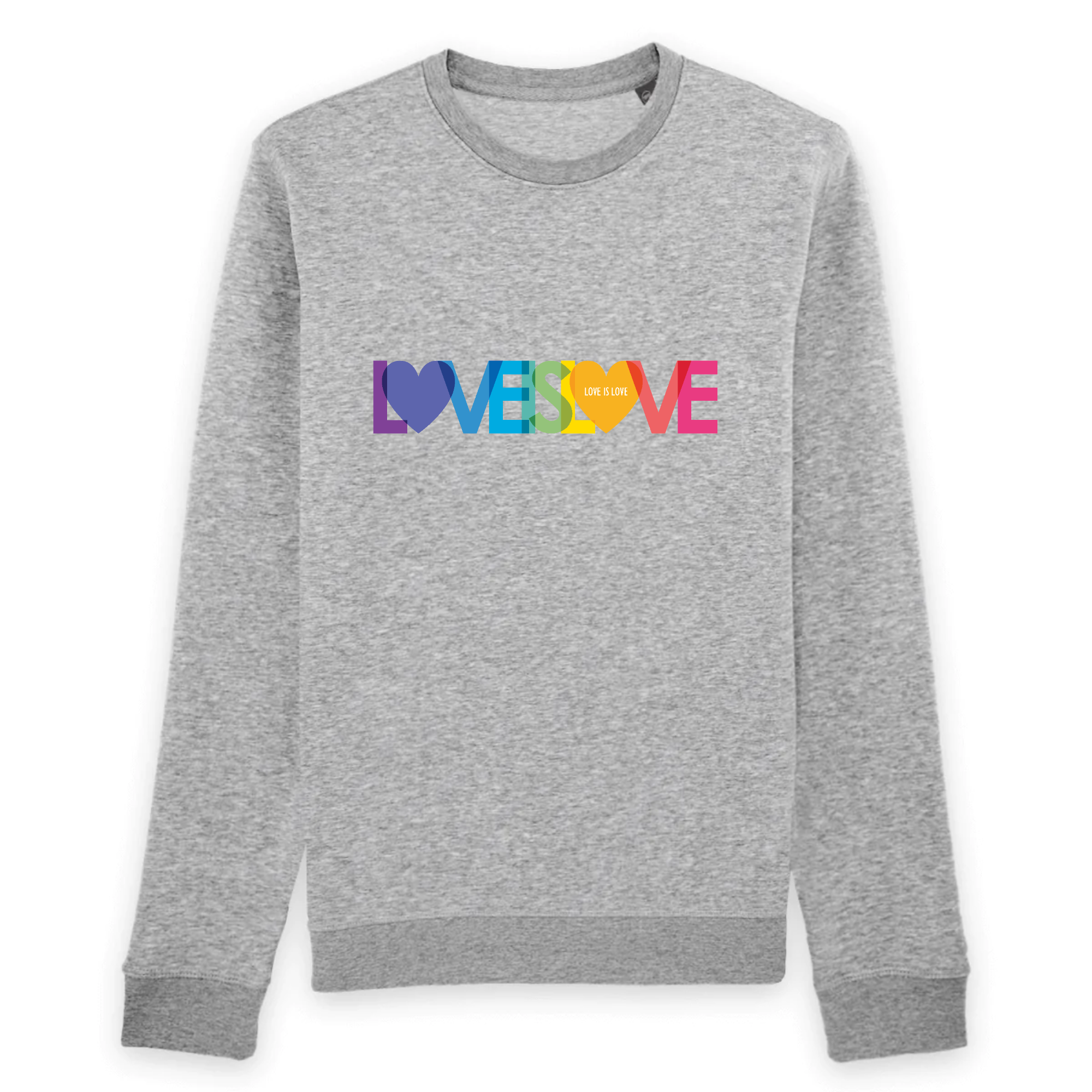 Pull à col rond - LOVE IS LOVE