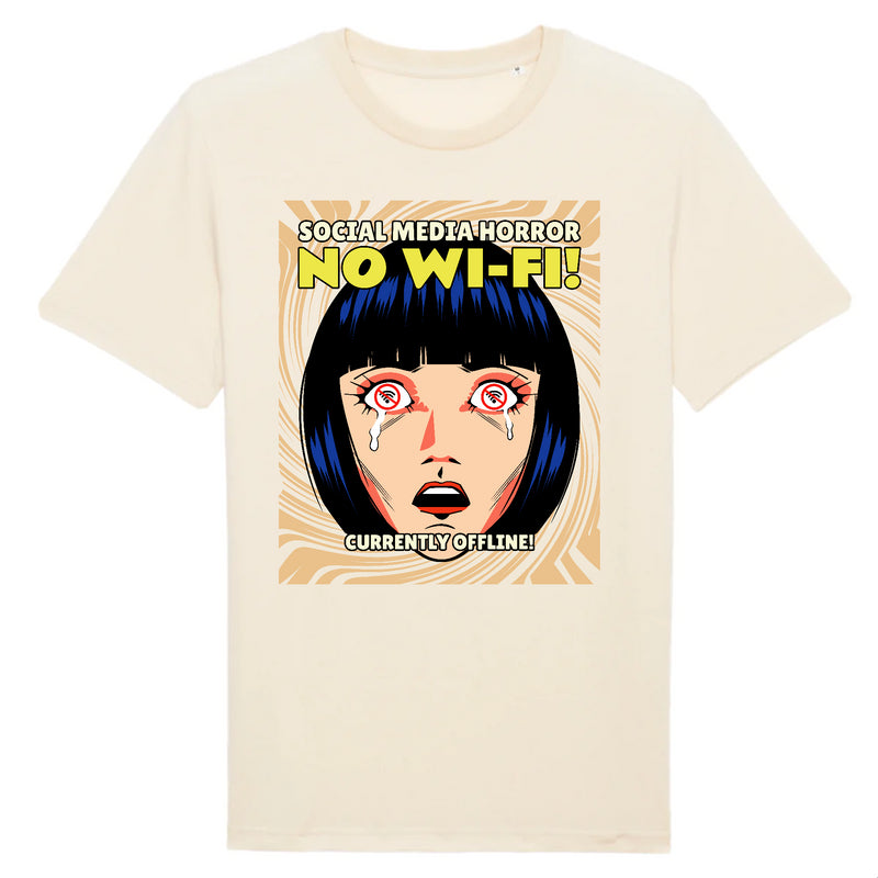 T-shirt - NO WI-FI !