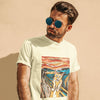 teeshirt avec une peinture de chat