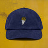 Casquette Belge en velours côtelé