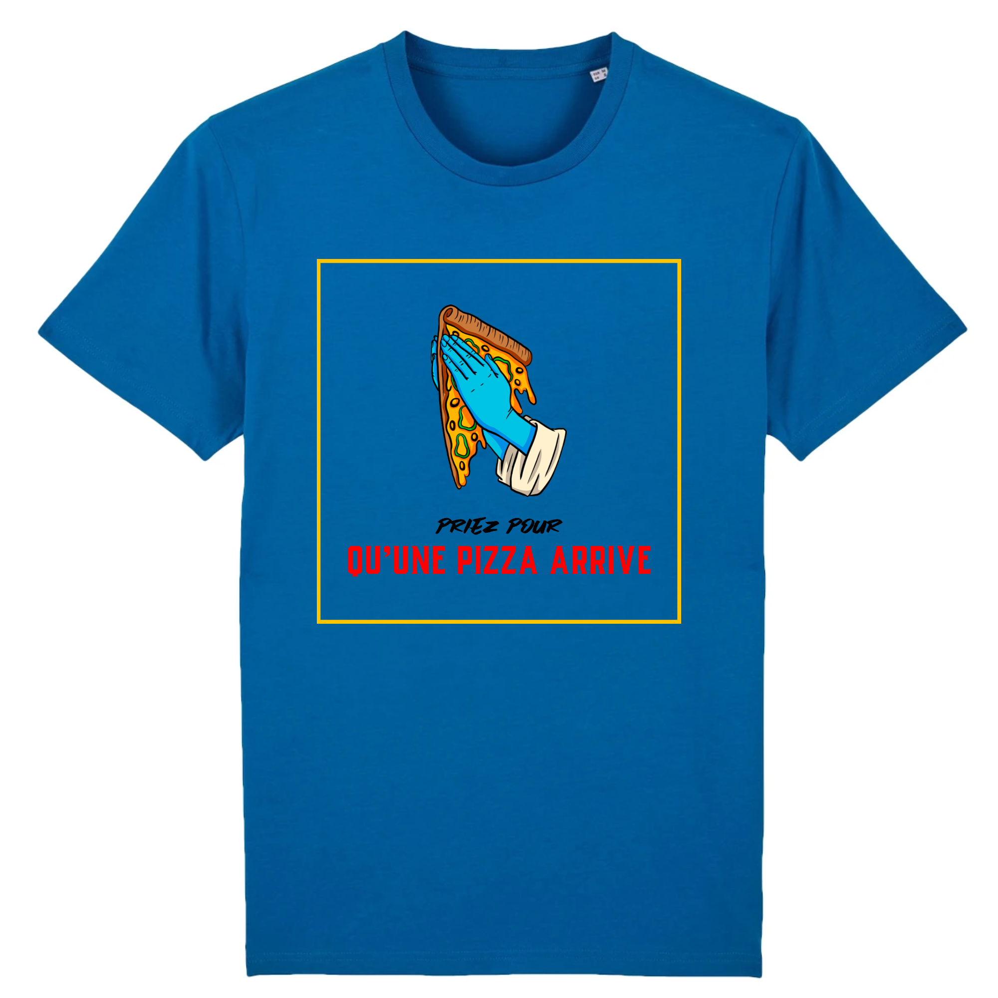 T-shirt - Priez pour qu'une pizza arrive !