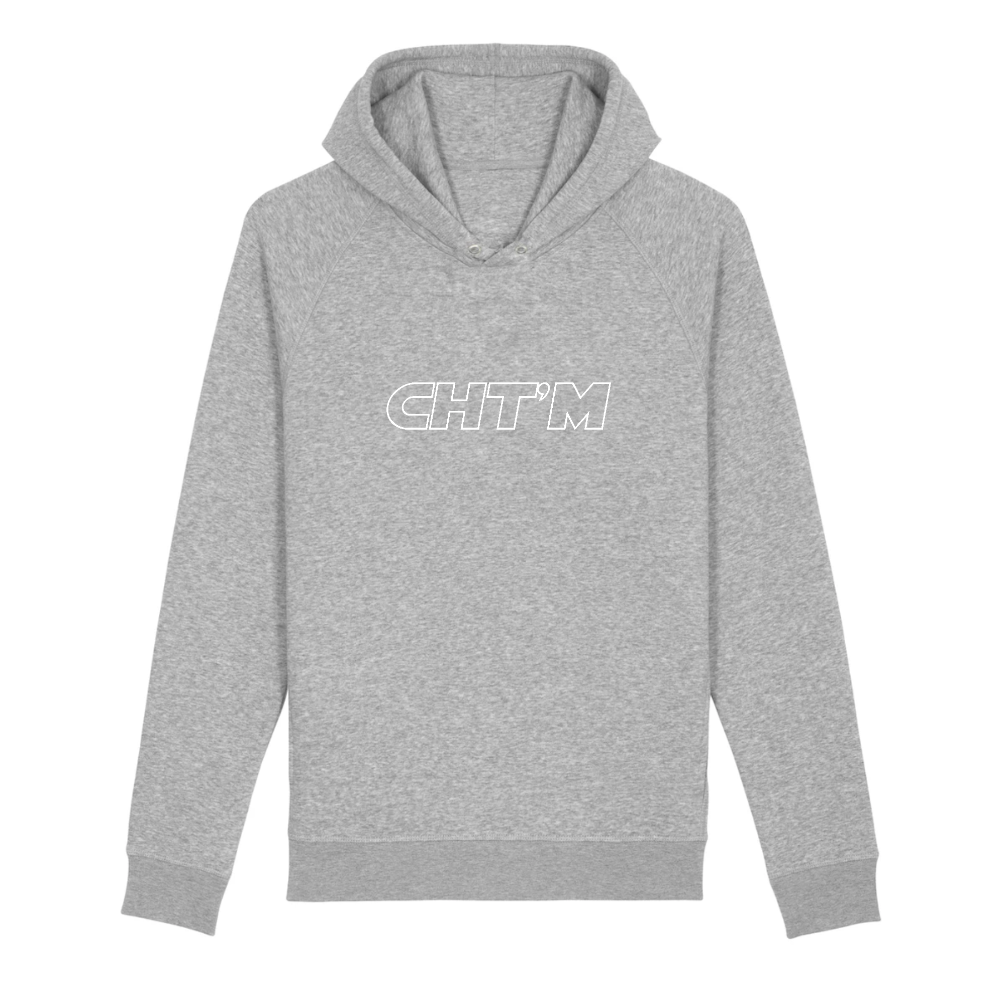 Pull à capuche CHT'M MINIMAL (Poches latérales)