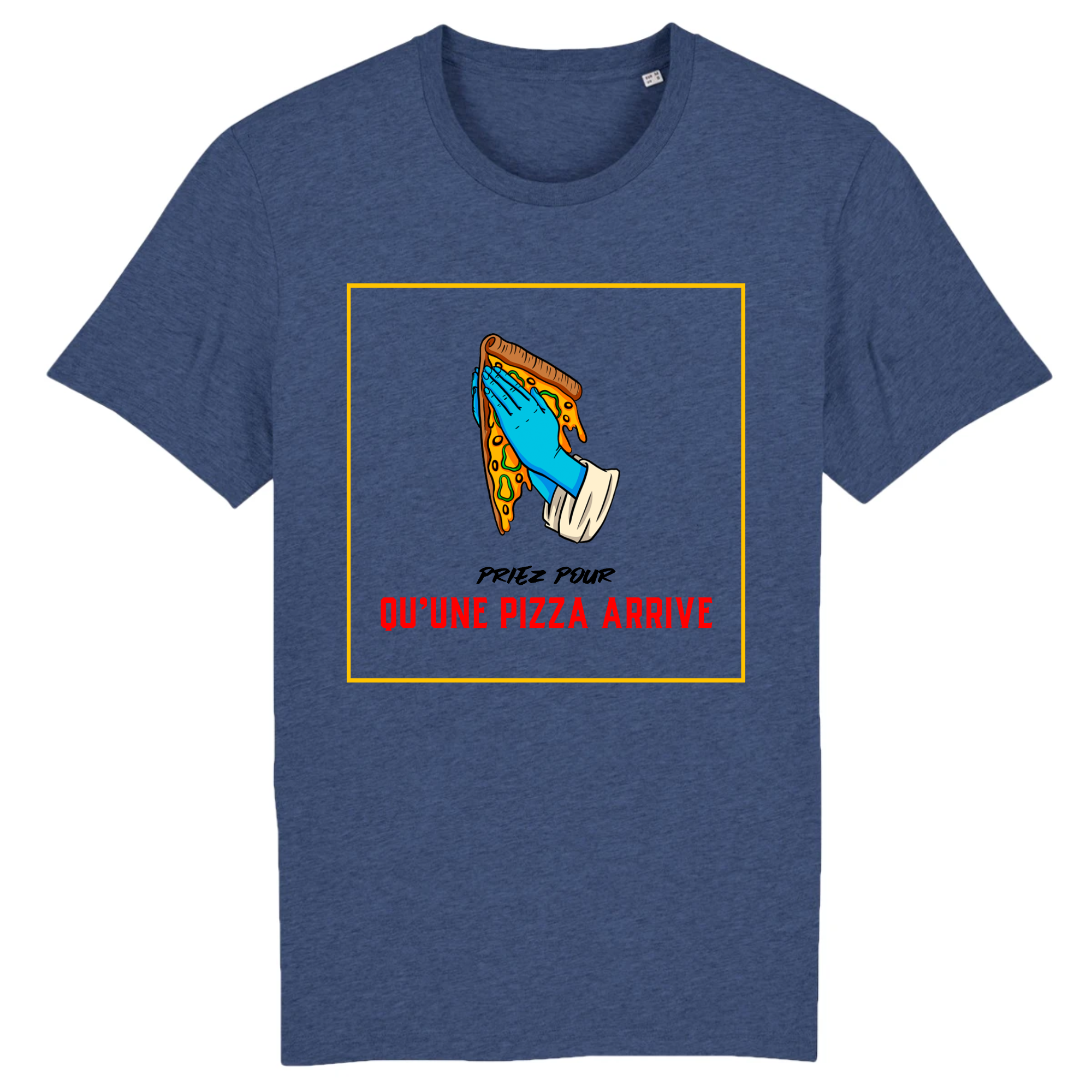 T-shirt - Priez pour qu'une pizza arrive !