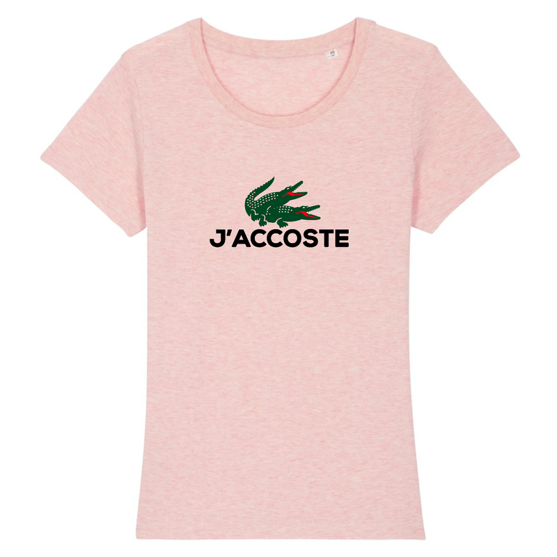 T-shirt femme - J'ACCOSTE