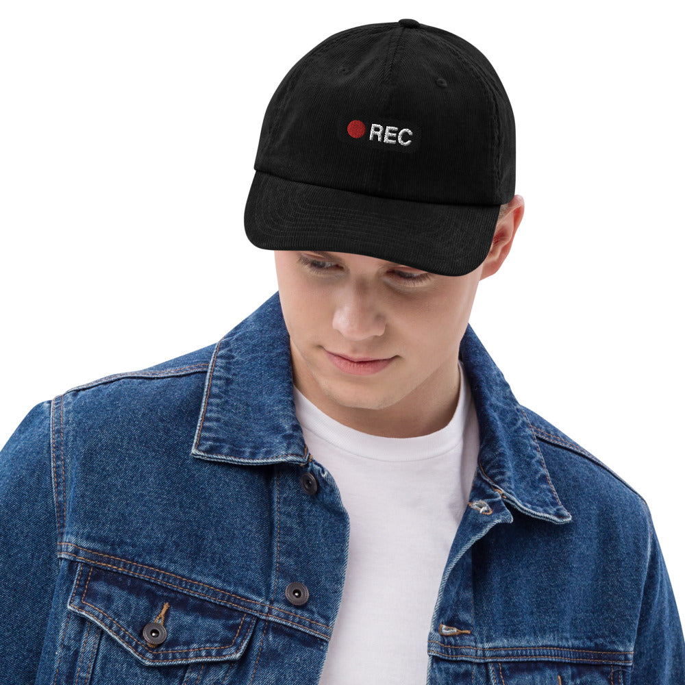 Casquette en velours côtelé - REC