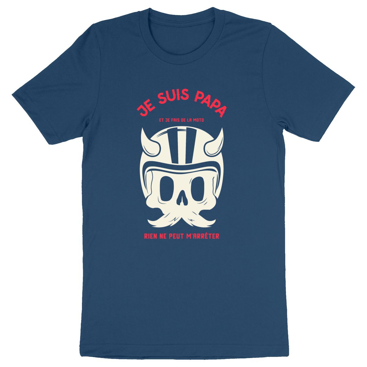 T-shirt - "Je suis papa et je fais de la moto"