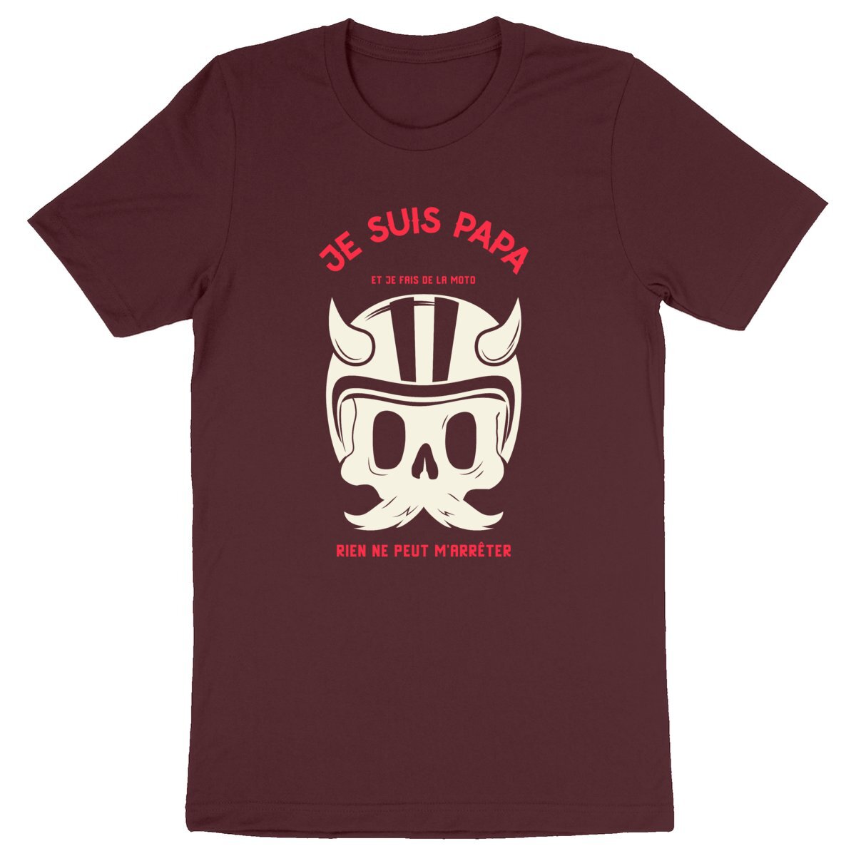 T-shirt - "Je suis papa et je fais de la moto"