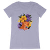 T-shirt femme - WOMAN WITH FLOWERS