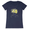 T-Shirt femme - Woman flower art