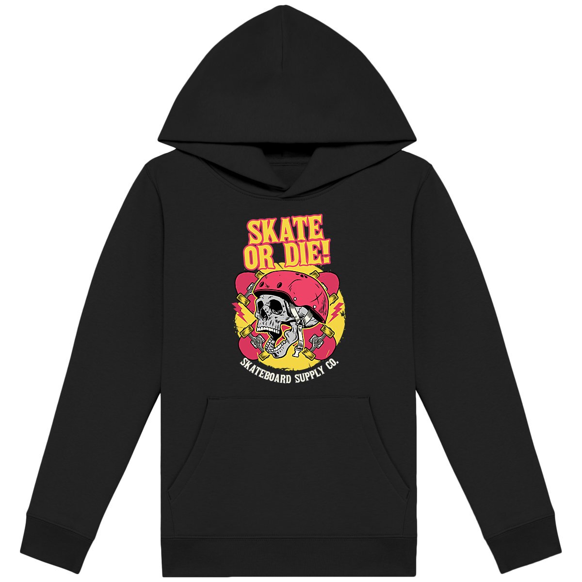 Pull à capuche enfant - Skate Or Die