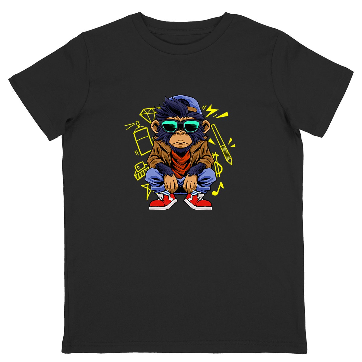 T-Shirt enfant- HIP-HOP MONKEY