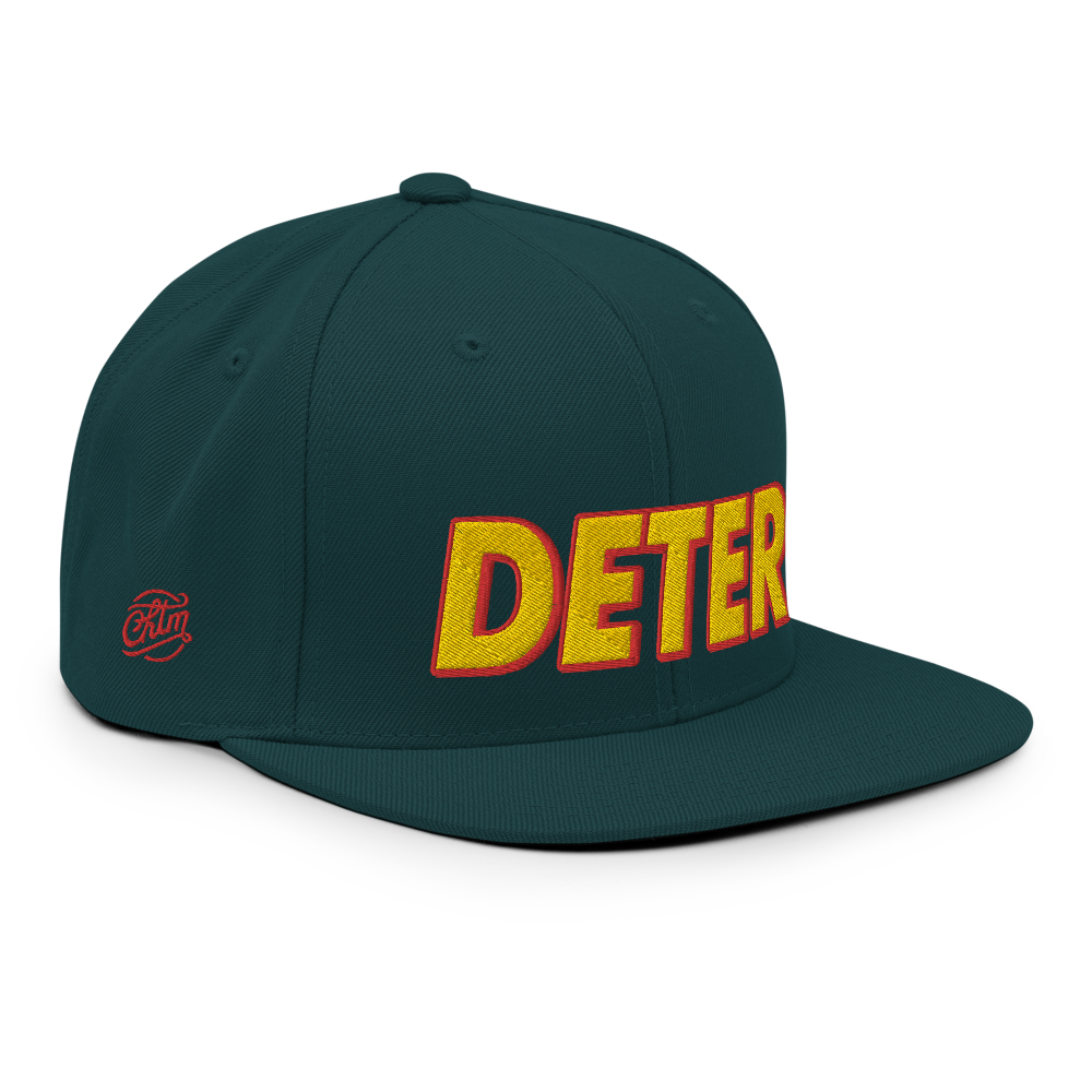 Casquette Snapback - DETER (3 couleurs)