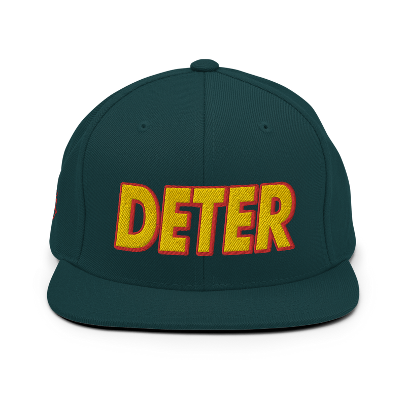 Casquette Snapback - DETER (3 couleurs)