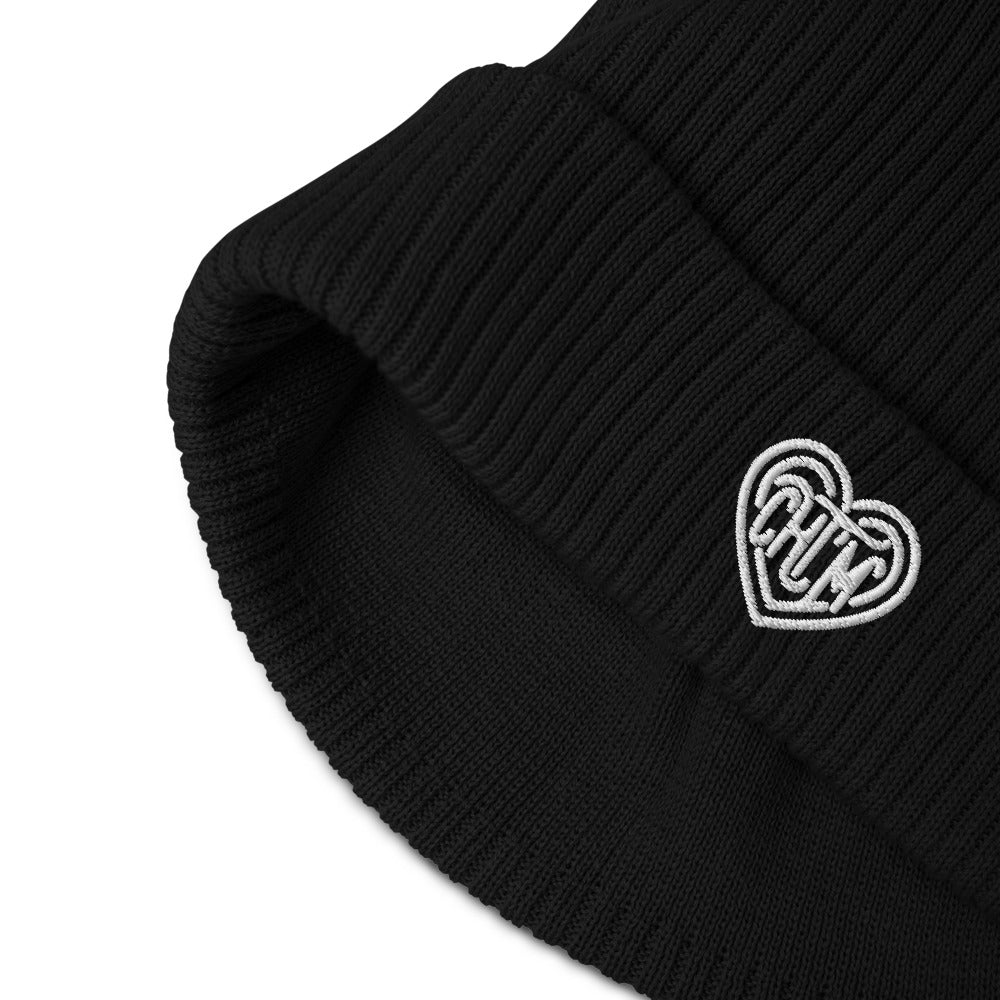 Bonnet côtelé bio - "CHT'M"