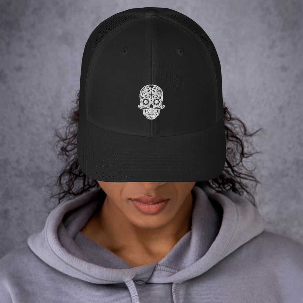 Casquette Trucker - Tête de mort