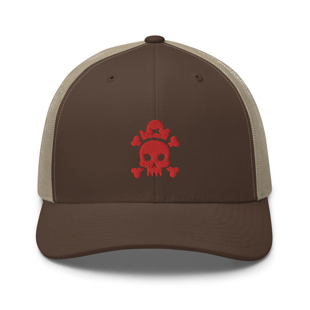Casquette Trucker - Tête de mort
