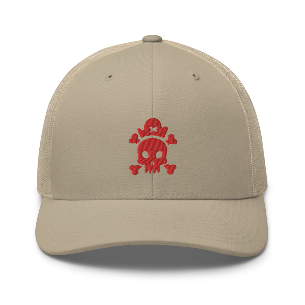 Casquette Trucker - Tête de mort