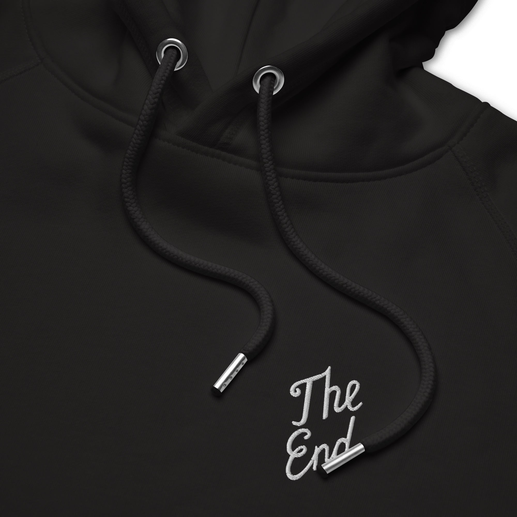 Pull à capuche unisexe - "THE END" - from chtmboutique by chtmboutique - broderie, cinema, THE END