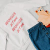 Pull enfant -"Bruxelles je t'aime, Bruxelles je t'aime"
