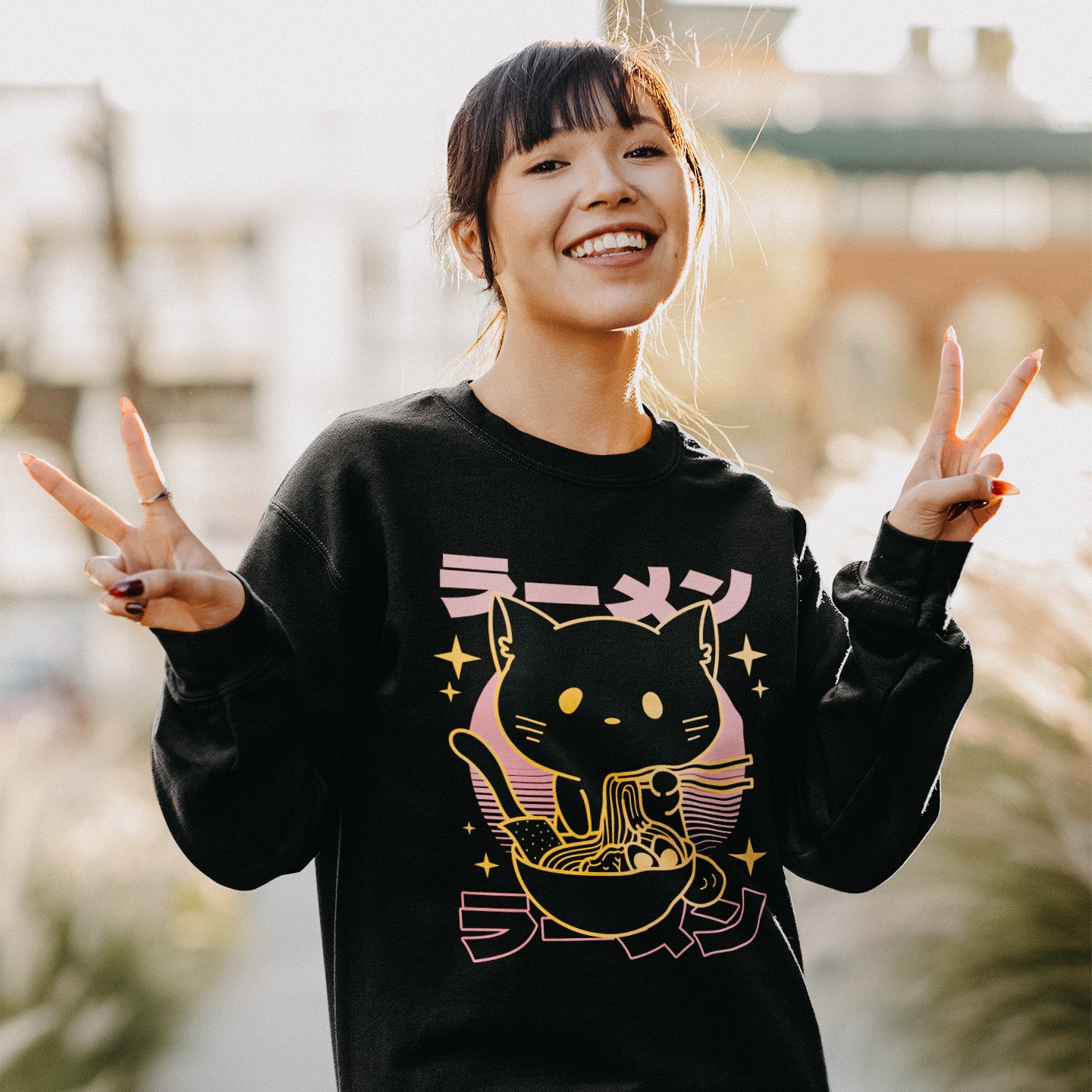 Pull femme - Anime Cat