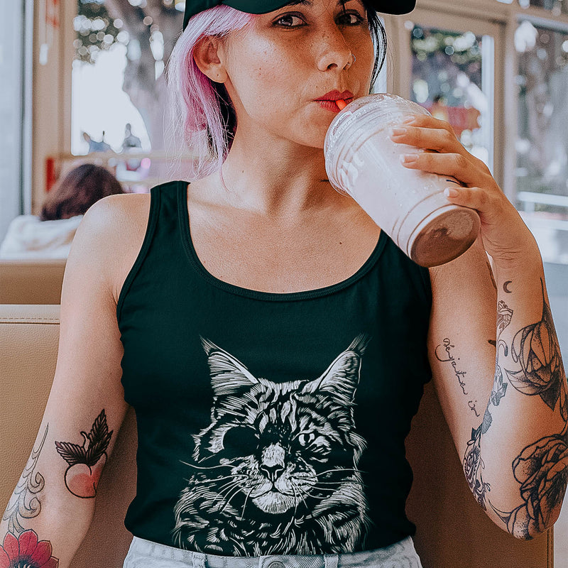 debardeur femme chat pirate