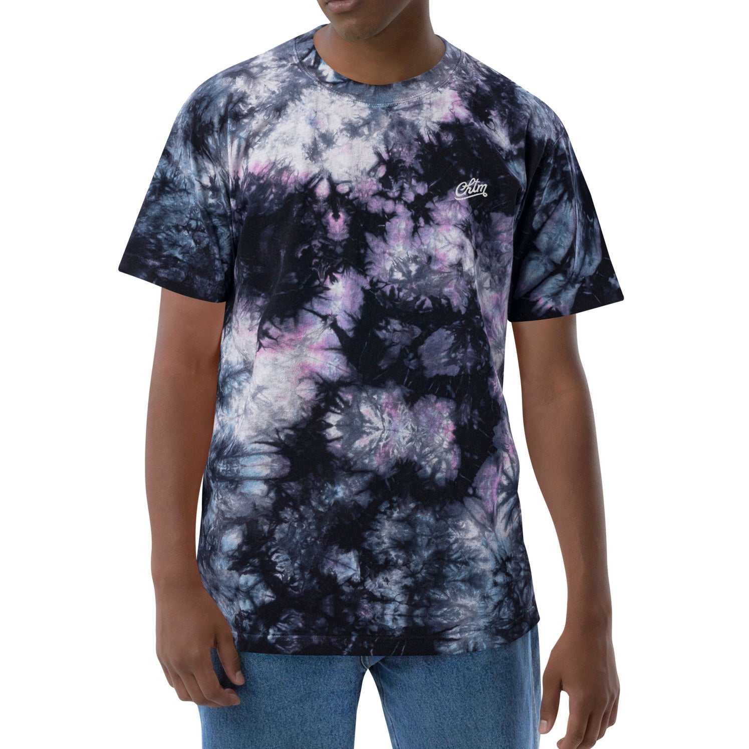 T-shirt oversize tie and dye - CHT'M - from chtmboutique by chtmboutique - cht'm, cht'm 2022, large, OVERSIZE, tie and die, tie and dye