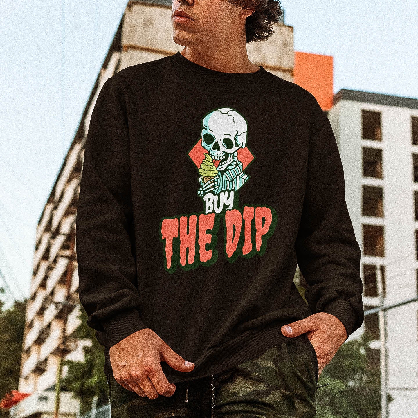 Pull crypto - BUY THE DIP - from chtmboutique by chtmboutique - bitcoin, crypto
