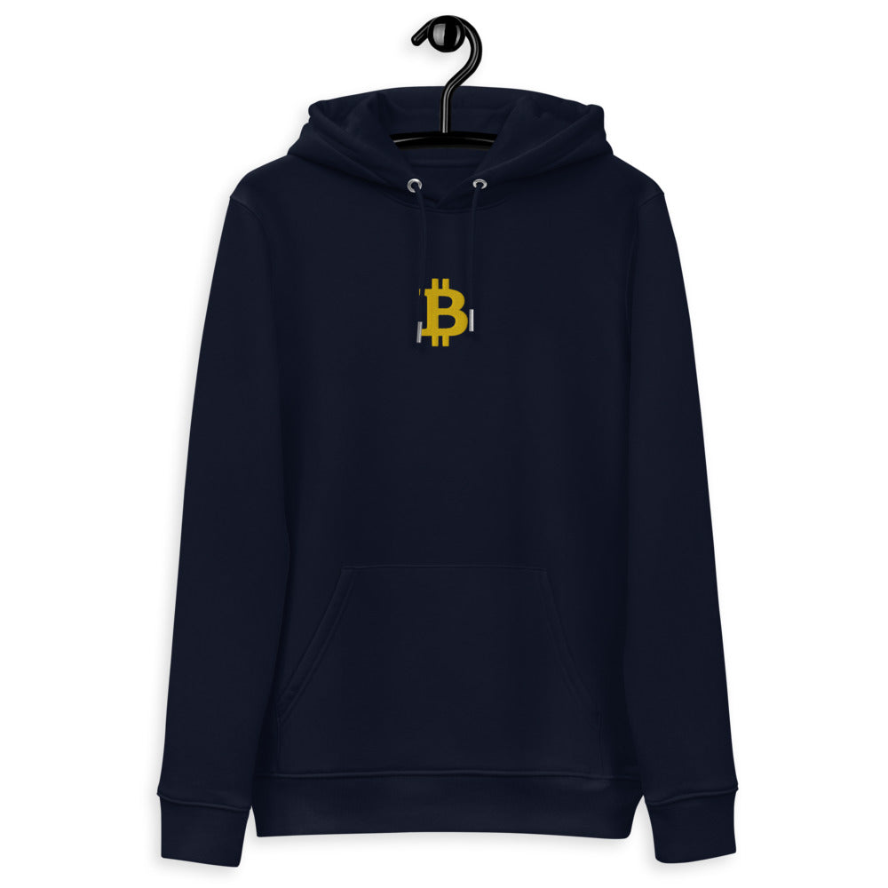 Pull à capuche BITCOIN - Brodé "BITCOIN" - from chtmboutique by chtmboutique - BITCOIN, BRODERIE, CRYPTO, HOODIE HOMME, PULLSHOP