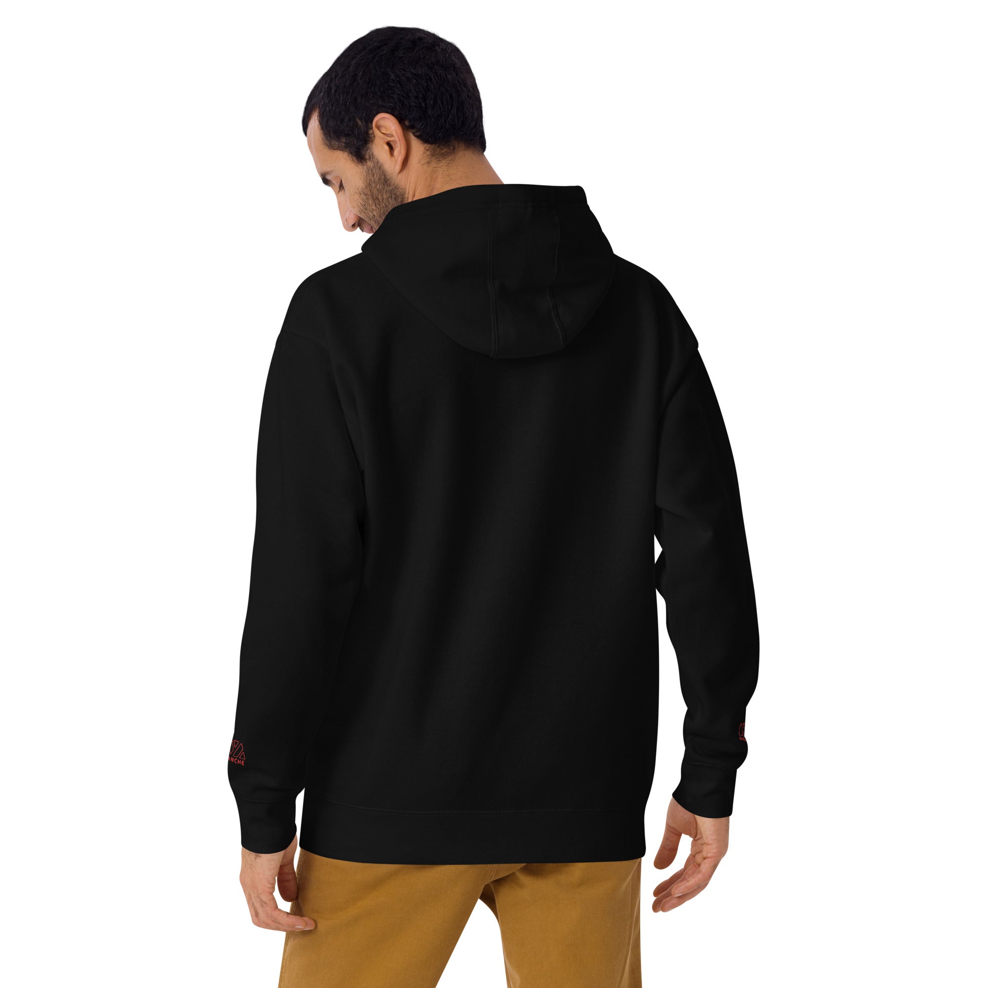 Sweat à Capuche Unisexe brodé - AVAX AVALANCHE - from chtmboutique by chtmboutique - AVAX, CRYPTO