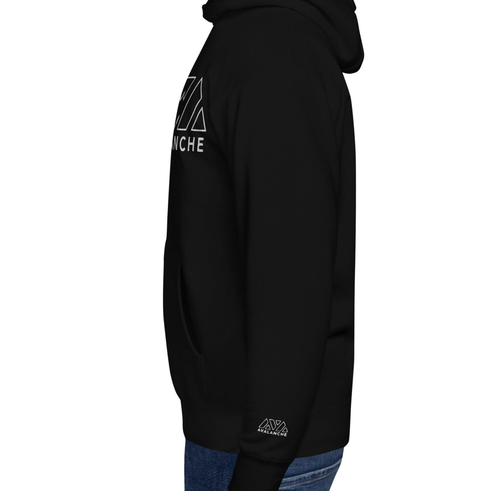 Sweat à Capuche brodé - AVAX AVALANCHE - from chtmboutique by chtmboutique - AVAX, CRYPTO
