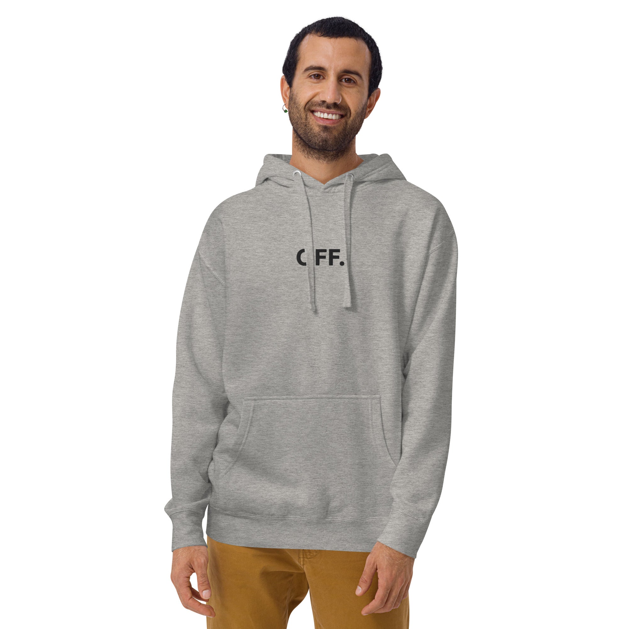 Sweat à Capuche Unisexe brodé - OFF.