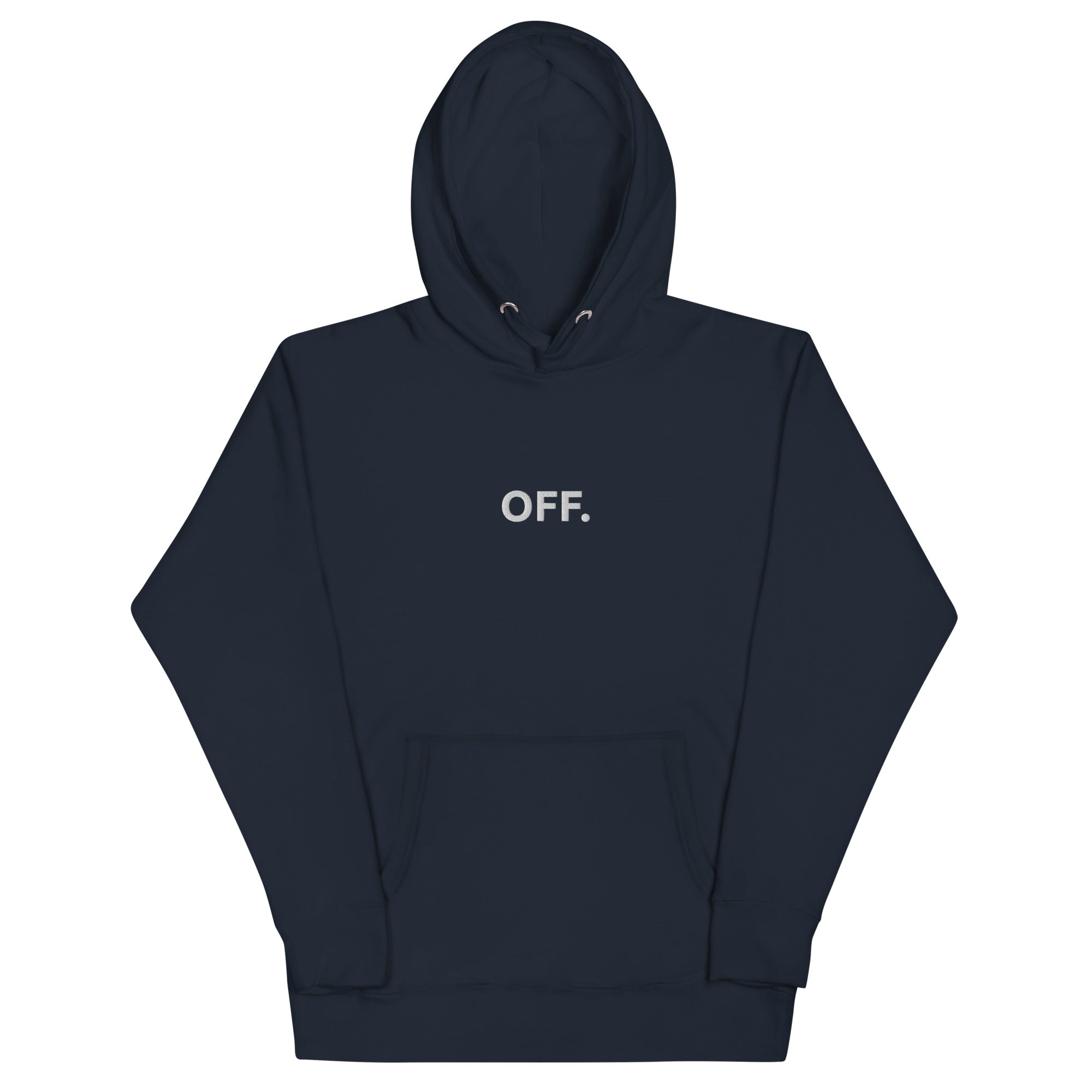 Sweat à Capuche Unisexe brodé - OFF.