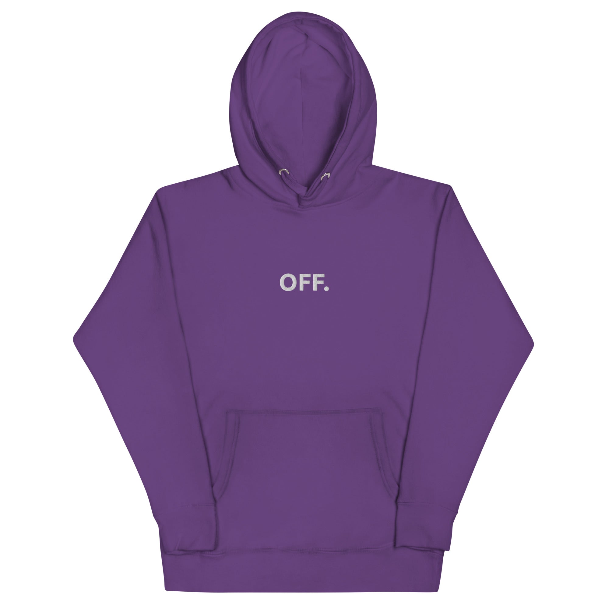 Sweat à Capuche Unisexe brodé - OFF.