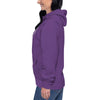 Pull à capuche femme brodé - Coeur origami