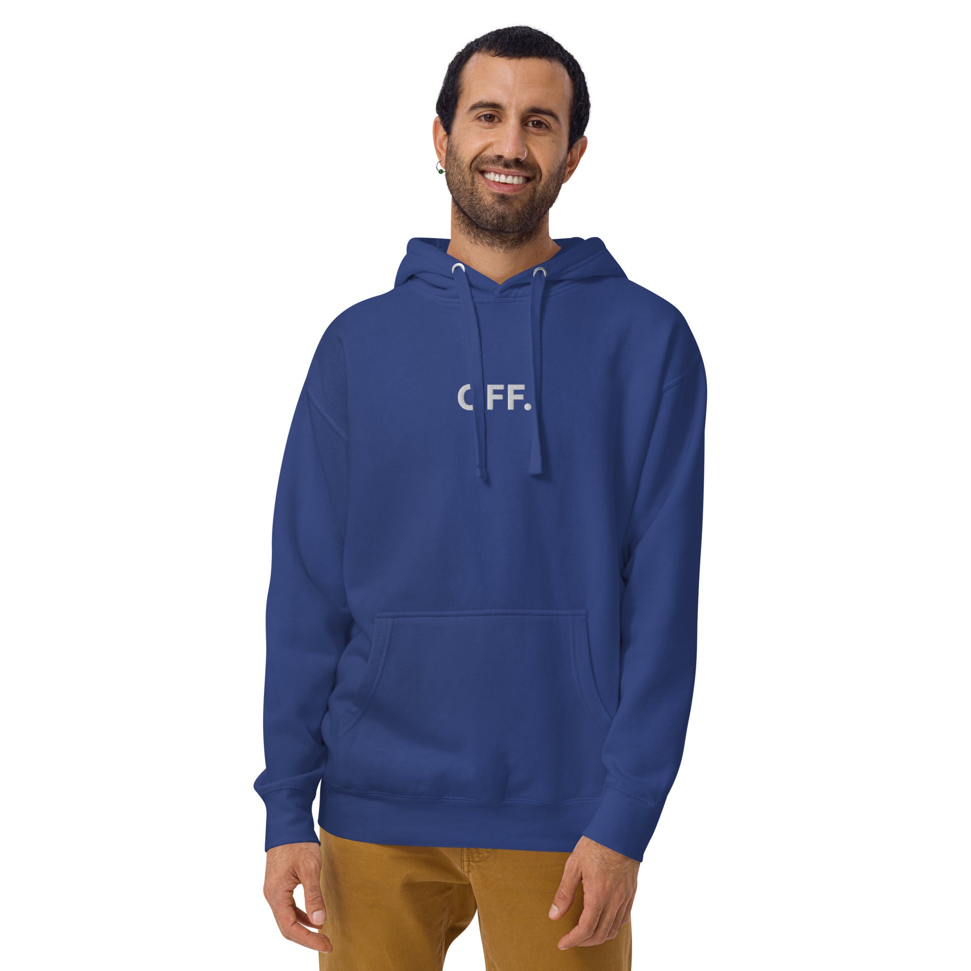 Sweat à Capuche Unisexe brodé - OFF.
