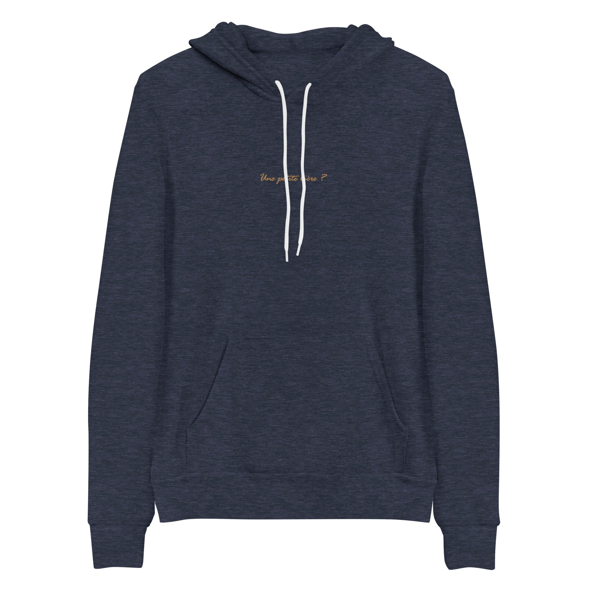 Pull à Capuche brodé - "Une petite bière ?"