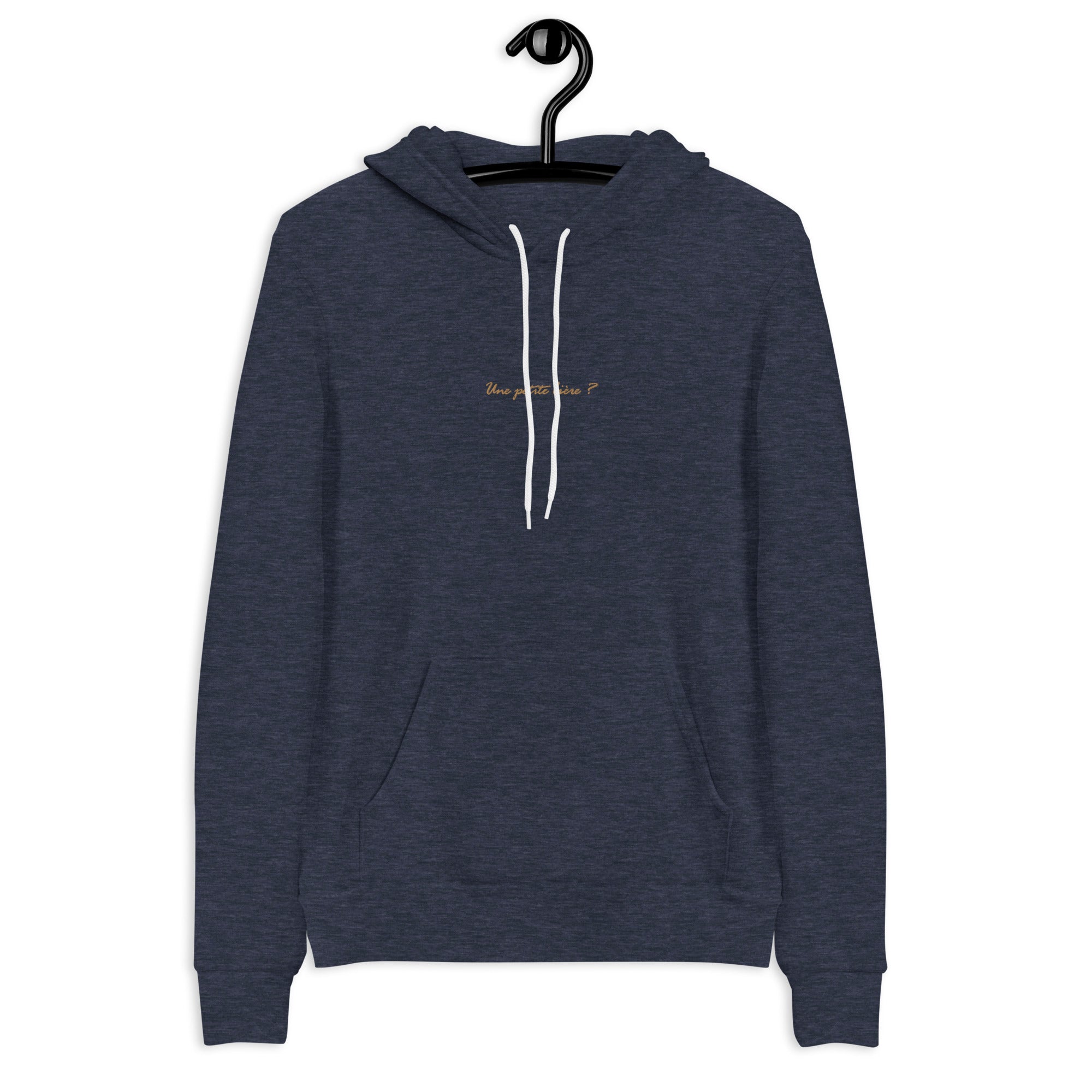 Pull à Capuche brodé - "Une petite bière ?"