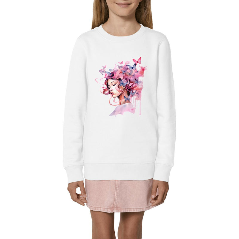 Pull enfant - Woman butterfly