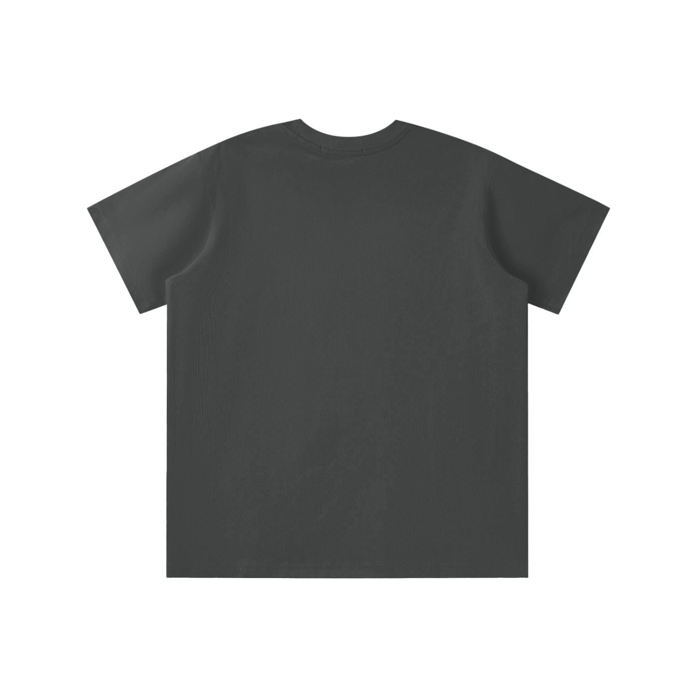 T-shirt oversized enfant Nocturne - imprimé collage manga rouge et noir