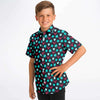 chemise estivale garçon bleue
