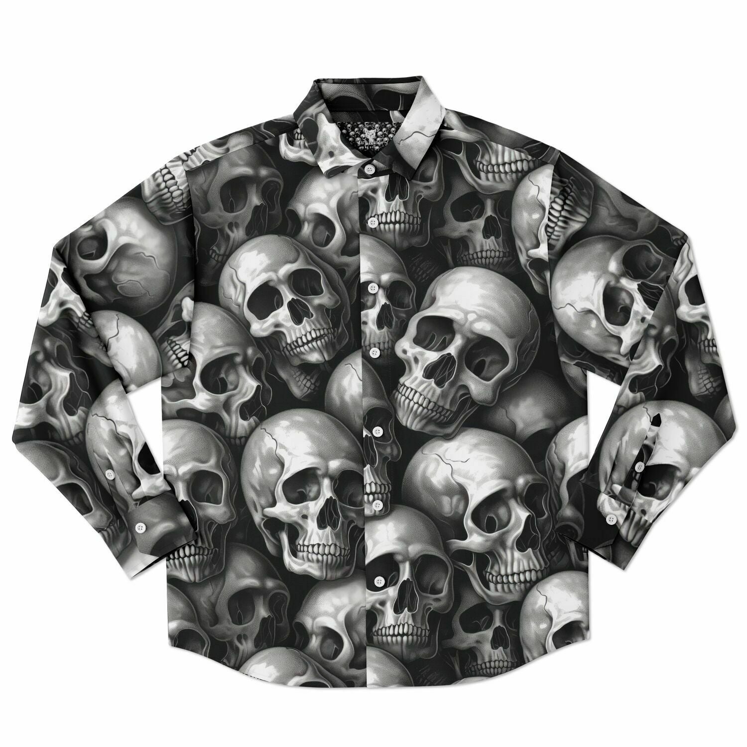 vêtements tendance homme têtes de morts noir et blanc