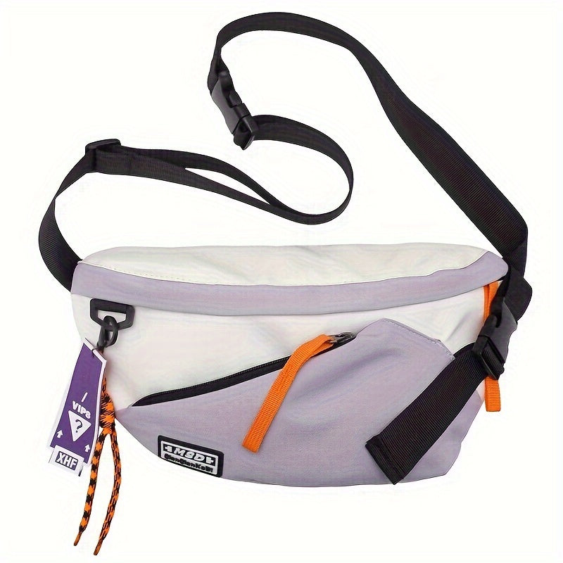 Sac banane hip-hop noir streetwear – vue 11
