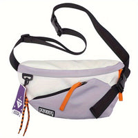 Sac banane hip-hop noir streetwear – vue 11