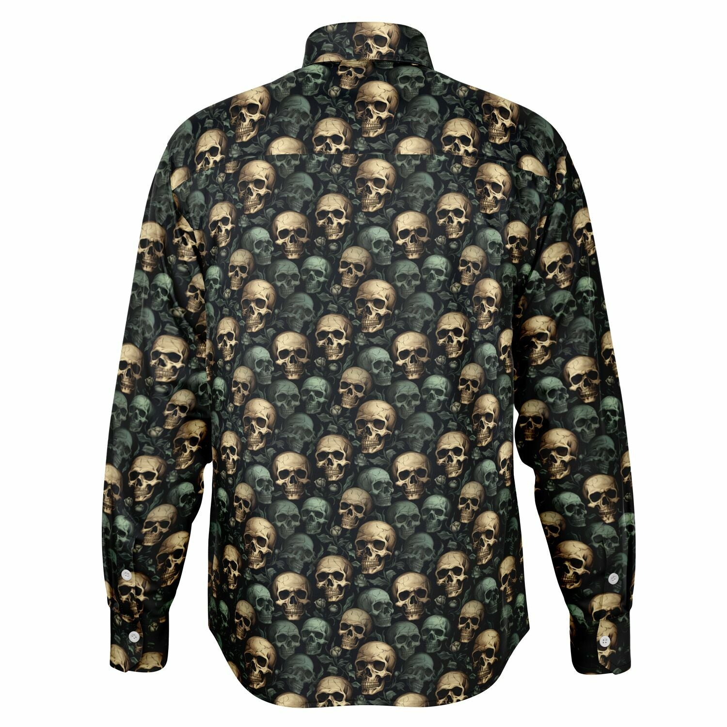 Chemise Homme à têtes de morts - Manches Longues